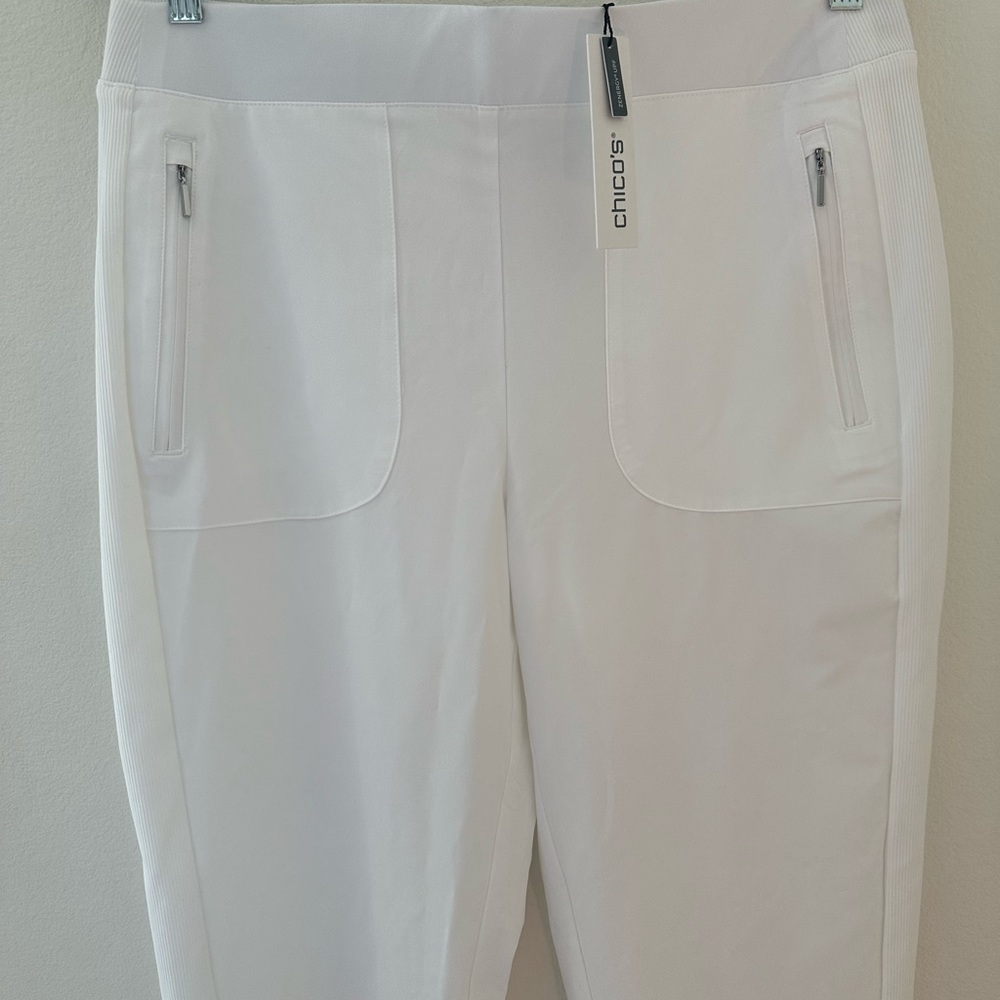 Chico's Zenergy Alabaster Pants - Picture 4 of 10